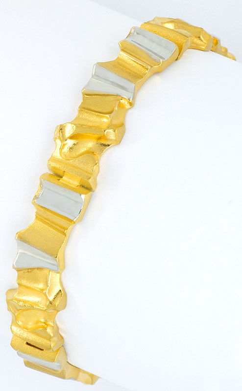 Foto 2 - Original Lapponia Designer-Gold-Armband Golden Rock 14K, K2346