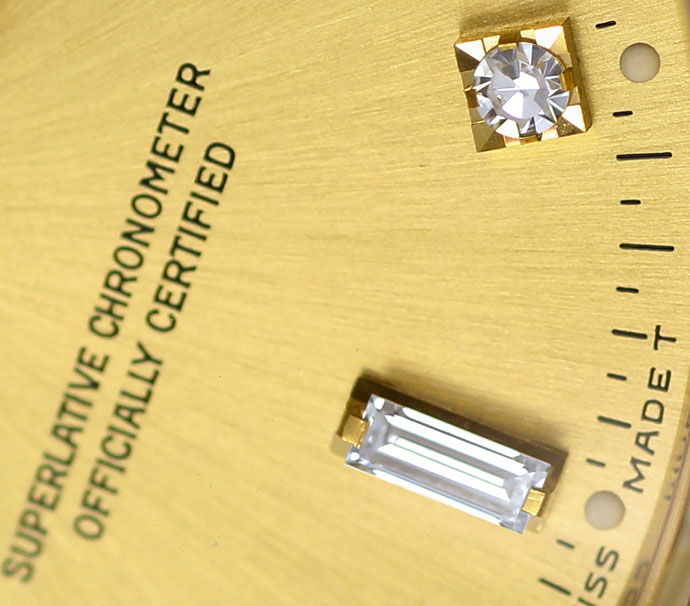 Foto 4 - Rolex Daydate Gelbgold-Diamantzifferblatt im Neuzustand, U1437